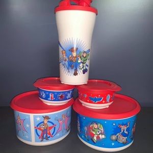 Tupperware Toy Story 5 Piece set New